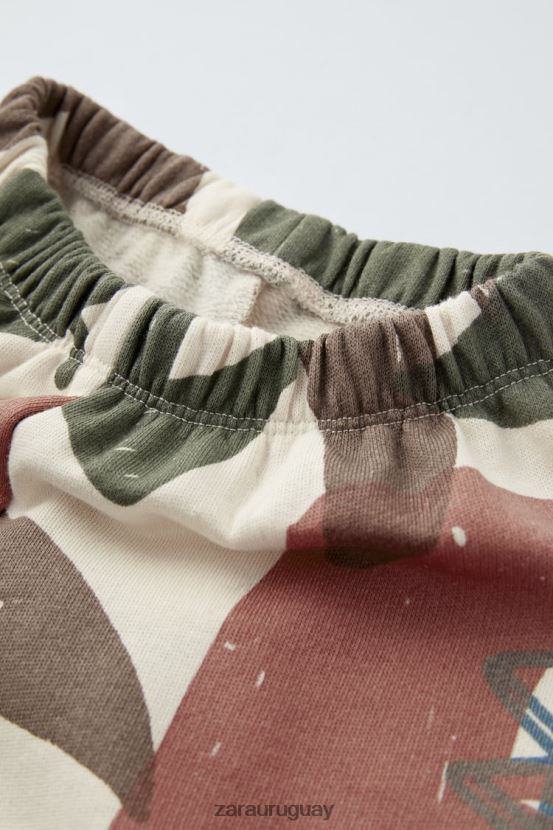 Zara conjunto de dinosaurios niños H6RHL21549 crudo ropa