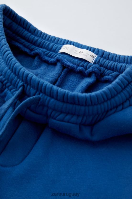 Zara pantalones java jacobs niños H6RHL21513 cobalto ropa